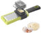 1Pcs Handheld Garlic Grater Tool,Cheese Grater, Ginger Grater, Kitchen Grater Stainless Steel for Nutmeg Parmesan Cheese Chocolate Lemon Shredded Potatoes
