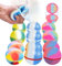 12 Stück Wasserbomben Wiederverwendbar Illusion Farbverlauf Wasserballons Eine Sekunde Schnellfüller Wasserbombe Set,Magnetische Wasserbomben Selbstschließend Silikon Splashball Wasserspielzeug