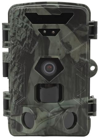 Elprico 50 MP Wildkamera, Jagdkamera mit 120° Weitwinkelbewegung, 0,3 S Auslösezeit, IP65 Wasserdicht, 940 Nm 2,0 Zoll Farbbildschirm Wildkamera für den Außenbereich