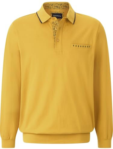 BABISTA Herren Langarm-Poloshirt Camisorro gelb XL - 56/58