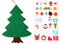 2024 Adventskalender Weihnachtsbaum mit Ornamenten, Countdown bis Weihnachten Adventskalender Weihnachtsgeschenke für Erwachsene und Kinder, Geburtstagsgeschenke Home Decoration (1)