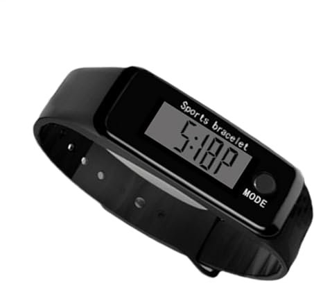 Orologio con contapassi, portatile, portatile, contacalorie, distanza, contapassi, dispositivi da polso elettrici, impermeabile, per sport all'aria aperta, passeggiate, corsa