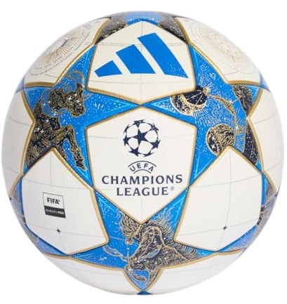 Adidas UEFA Champions League Competition FIFA Quality Pro Ball JP1541, Unisex Footballs, White, 5 EU