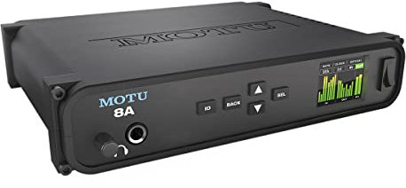 Motu 8 A Thunderbolt USB 3.0 AVB Audio Interface