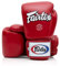 Fairtex BGV1 Muay Thai Boxtraining Sparring Handschuhe für Männer, Frauen, Kinder | MMA Handschuhe für Kampfsportarten | Hochwertige, leichte & stoßdämpfende Boxhandschuhe(16 oz-Rot)