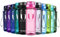 Super Sparrow Botella de Agua Deportiva - 500ml - Sin BPA (Transparente- Rosa)