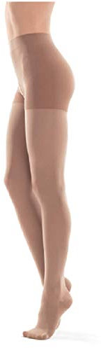Medizinische Kompressionsstrumpfhose, abgestuft, 18-21 mmHg, Klasse 1, Prävention von TVT, Krampfadern, Spinnenvenen, Reduzierung von Schwellungen, Anti-Thrombose, Beige, Größe XS
