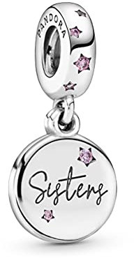 PANDORA Charm Anhänger Schweter Schwestern für immer 798012FPC