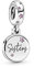 PANDORA Charm Anhänger Schweter Schwestern für immer 798012FPC