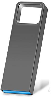 UFARID High Performance USB3.0 Flash Drive Memory Stick USB Sticks Thumb Drive Pendrive with Key RingFor PC,Smart TV,Car Player,etc (32GB, Grey)