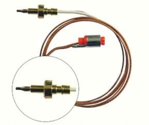 UNIVERSALE Termocoppia Diam. 6 A Clip 70cm Piani Cottura - 3 Pezzi, Microfibra