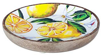 G&S Großer Teller Provence: Zitronenmotiv, Durchmesser 15 cm.
