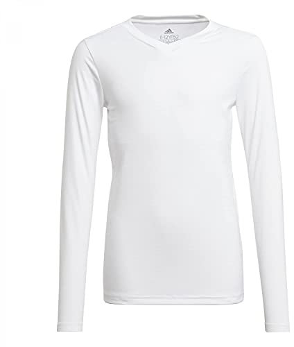 adidas Unisex Kinder Team Base Sweatshirt, Weiß, 140 EU