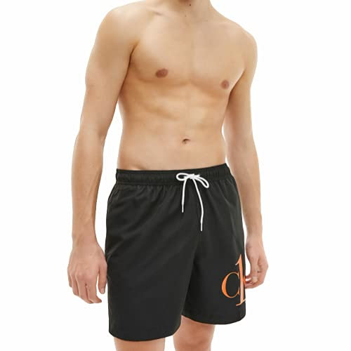 Calvin Klein Boxer Mare Piscina Costume Uomo Swimwear CK Articolo KM0KM00590 Medium Drawstring, BEH Pvh Black, M