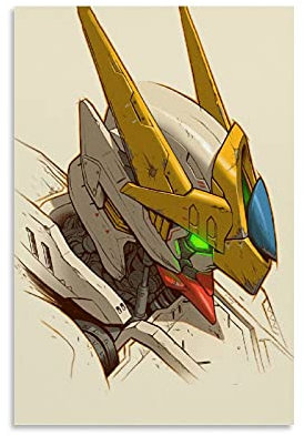 AWFAEG Anime Gundam Poster auf Leinwand, 40 x 60 cm