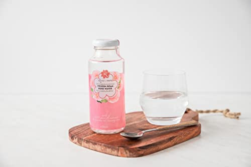 Rose Gourmet Rose Damascene organic flower water for cooking, cakes, drinks, syrups, cocktails
