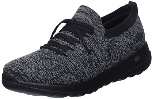 Skechers Damen Go Walk Joy – Abbie Sneaker, Schwarz/Schwarz, 40 EU