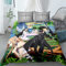 acsefire Anime Sword Art Online Bedrucktes Bettwäscheset SAO Bettbezug Kirito Weicher Bettbezug & Kissenbezüge 2 teilige Sets - Single(#1 135cm*200cm)