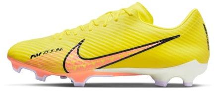 Nike Multi-Ground Soccer Cleats Zoom Mercurial Vapor 15 Academy MG, Yellow Strike/Sunset Glow-Coconut Milk, DJ5631-780, 44 EU (10 US)