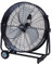Draper 70045 230V Drum Fan, 24/610mm, 120W, Fan for Commercial, Office, Warehouse, Silver and Black