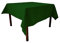 Weavric Quadratische Tischdecke, 132 x 295 cm, waschbar, knitterfrei, Waldgrün, große Leinen-Tischdecke für Buffet-Tisch, Küche, Abendessen, Hochzeit, Party