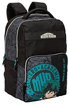 My Hero Academia URBAN BACKPACK COMIX ANIME, Schwarz, Taglia unica, Casual