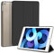 4UBonLife Coque pour iPad 6ème/5ème génération 9,7 Pouces 2017/2018, Étui de Protection Léger Coque Arrière en PC Rigide Translucide Givré pour Apple iPad 6/5 Gen, Noir