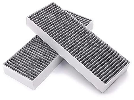 EVAYP / 2x Filtre à charbon actif/Remplacement pour BORA BAKFS/Compatible pour hotte aspirante BORA Basic GP4, BHU, BIU, BFIU pour hottes de cuisine