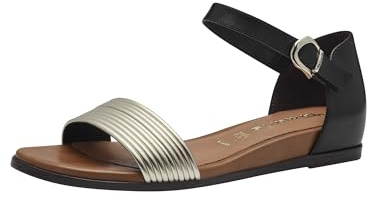 Tamaris Damen Flat Sandals Leder