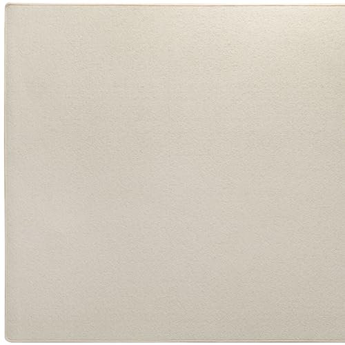 Steffensmeier Designer Teppich Modern Berber Wellington in Creme, Größe: 200x200 cm