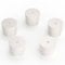 stonylab Vollgummi Stopfen mit Einem Loch, 5er-Pack 7# Luftdichte Kontrolle Labordichtungs Gummistopfen