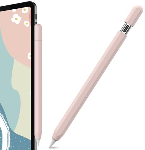 AHASTYLE Cover Apple Pencil USB-C Custodia Apple Pencil USB-C Custodie Accessori in Silicone Compatibile con Apple Pencil USB-C (Rosa)