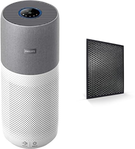 Philips Luftreiniger der Serie 4000i - App-Steuerung & Philips FY3432/10 Aktivkohlefilter (für Philips Luftreiniger AC3256/10)