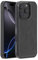 Molzar GripBig Series for iPhone 16 Pro Case, Built-in Metal Plate for Magnetic Mount, Works with Qi-certified Chargers, Compatible with iPhone 16 Pro, Black/Black