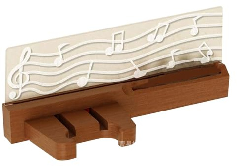 lopituwe Elektrische Gitarre Lagerung Rack Mit Led leuchten USB Power Praktische Paddle Halter Holz Holz Gitarre Wand Aufhänger Fo