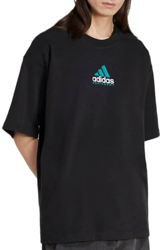 adidas EQT Herren-T-Shirt, Schwarz, Schwarz , L