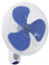 Bestron Ventilateur mural avec télécommande, 7,5 h d'utilisation en continu max., Hauteur : 50 cm, Ø 40 cm, 45 W, Blanc