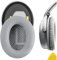 Geekria - Cuscinetti di ricambio per cuffie Bose QC35 ii, Bose QuietComfort 35, cuscinetti auricolari copri-orecchie, colore argento