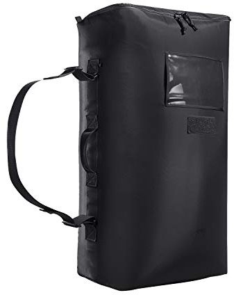 Tasmanian Tiger TT Travel Cover Rucksack Schutz-Hülle und Taschen Reise-Schutz Wasserfest Langlebig Schmutzabweisend, Schwarz, L