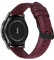 MroTech Armband Kompatibel mit Samsung Galaxy Watch3 45mm/Galaxy Watch 46mm/Gear S3 Frontier Lederarmband 22mm Ersatz für GTR 47mm/Huawei GT/GT2 Pro/GT2e/GT 3 46mm Uhrenarmband Band-Nappaleder Weinrot