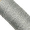 LINHASITA Bobina hilo encerado Linhasita 100gr / 170 metros 1 mm de grosor poliester macrame 30 colores (plata)