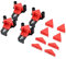 TOPWAY Corner Clamps for Woodwork Set of 4 Multi-Angle 60/90/120 Degree Right Angle Clamp for Woodworking, Drilling and Cabinet Photo Frame Making 313200