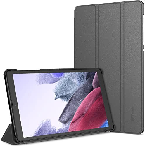 JETech Funda para Samsung Galaxy Tab A7 Lite 8,7 Pulgadas 2021 (SM-T227, SM-T225, SM-T220), Soporte Delgado con Respaldo Rígido Carcasa (Gris Oscuro)