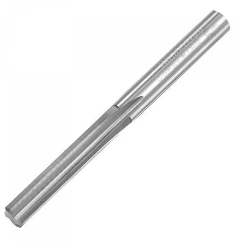 sourcing map Hartmetall Reibahle 5.5 mm, 4 Schneidig, H7 Genauigkeit | Maschinenreibahle für Metall Holz Loch Reiben, Gerade Nut Hochgeschwindigkeitsstahl Werkzeug