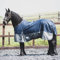 Equitack 1200 Denier Pferdedecke Outdoor Winterdecken Weidedecke mit 100 G Füllung Regular Navy/Grau 145cm