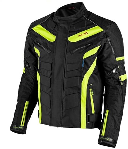 ARISTA CHAQUETA DE MOTO BLACK INTERPERIE CORDURA (XL)