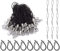 YiXuTag Einfache Handy Lanyard Strap, 60Pcs Handyanhänger Schlaufen, Handy Lanyard, Hand Wrist Strap Lanyards, für DIY Schmuck Zubehör, DIY Basteln Schmuckherstellung Schlüsselbund Charms（zwei Stile）
