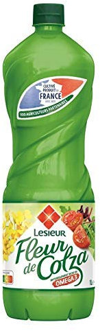 Huile Fleur De Colza 1L|Lesieur|(Lot De 4)|Best Deal