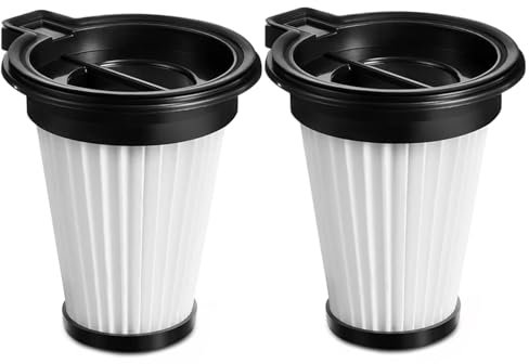 Paquete de 2 filtros HEPA de repuesto compatibles con aspiradora inalámbrica Wyze lavable y parte extraíble