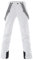 Skihose Damen Wasserdichte Professionelle Schneehose Winddichte Hosenträgerhose Winter Outdoor Regenhose Warme Wanderhose Snowboard Softshellhose mit abnehmbaren Trägern Overall & Schneefang White XS